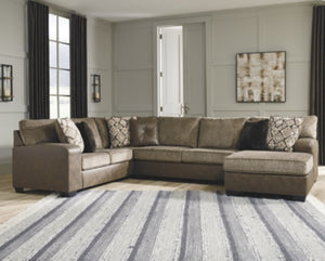 Abalone 3-Piece Sectional with Chaise