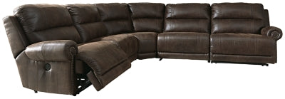 Luttrell 5-Piece Power Reclining Sectional