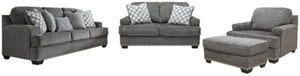 Locklin Benchcraft Sofa 4-Piece Upholstery Package