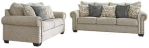 Zarina Signature Design Sofa 2-Piece Upholstery Package