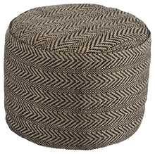 Load image into Gallery viewer, Chevron Pouf

