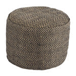 Load image into Gallery viewer, Chevron Pouf
