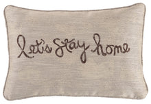 Load image into Gallery viewer, Lets Stay Home Pillow Set of 4
