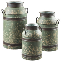 Load image into Gallery viewer, Elke Milk Can Set of 3
