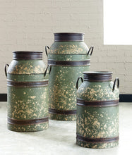 Load image into Gallery viewer, Elke Milk Can Set of 3
