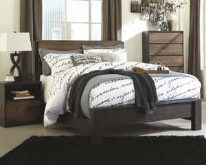 Windlore Signature Design Bed 5-Piece Bedroom Package