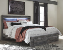 Load image into Gallery viewer, Baystorm King Panel Bed with 2 Storage Drawers
