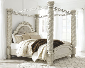 Cassimore King Poster Bed with Canopy