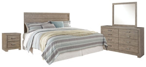 Culverbach Signature Design Bed 5-Piece Bedroom Package