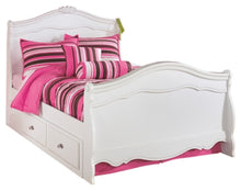 Load image into Gallery viewer, Exquisite Twin Sleigh Bed with 4 Storage Drawers
