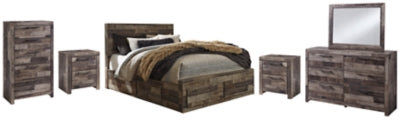 Derekson Benchcraft Bed 8-Piece Bedroom Package