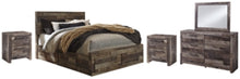 Load image into Gallery viewer, Derekson Benchcraft Bed 7-Piece Bedroom Package

