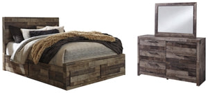 Derekson Benchcraft Bed 5-Piece Bedroom Package