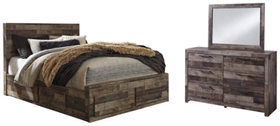 Derekson Benchcraft Bed 5-Piece Bedroom Package