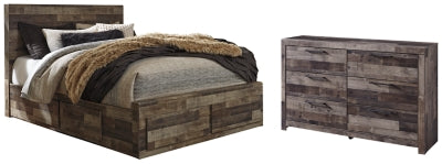 Derekson Benchcraft Bed 4-Piece Bedroom Package