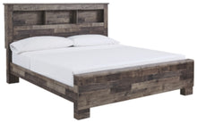 Load image into Gallery viewer, Derekson King Panel Bookcase Bed
