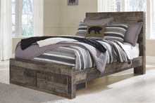 Load image into Gallery viewer, Derekson Full Panel Bed with 2 Storage Drawers
