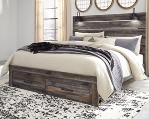 Drystan King Panel Bed with Storage
