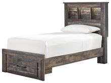 Load image into Gallery viewer, Drystan Twin Bookcase Bed with 1 Storage Drawer
