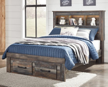 Load image into Gallery viewer, Drystan Full Bookcase Bed with 2 Storage Drawers
