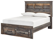 Load image into Gallery viewer, Drystan Full Bookcase Bed with 2 Storage Drawers
