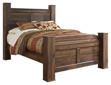 Load image into Gallery viewer, Quinden King Poster Bed
