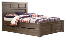 Load image into Gallery viewer, Juararo Full Panel Bed with Trundle or 1 Large Storage Drawer
