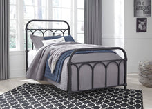 Load image into Gallery viewer, Nashburg Twin Metal Bed
