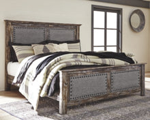 Load image into Gallery viewer, Lynnton King Upholstered Panel Bed
