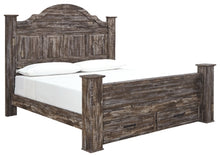 Load image into Gallery viewer, Lynnton King Poster Bed with 2 Storage Drawers
