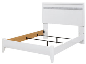 Jallory Queen Panel Footboard with Rails