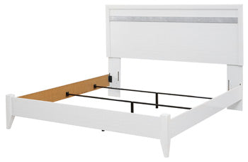 Jallory King Panel Footboard with Rails