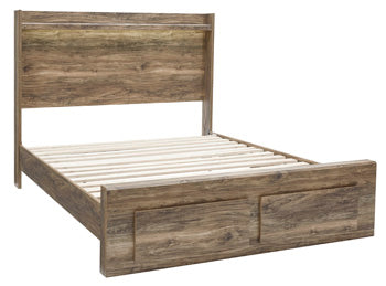 Rusthaven Queen Storage Footboard