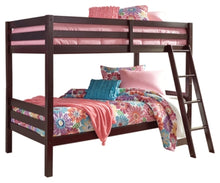 Load image into Gallery viewer, Halanton Twin over Twin Bunk Bed with Ladder
