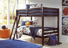 Load image into Gallery viewer, Halanton Twin over Twin Bunk Bed with Ladder
