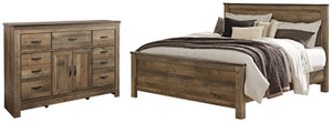 Trinell Signature Design Bed 4-Piece Bedroom Package