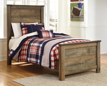Load image into Gallery viewer, Trinell Twin Panel Bed with Mattress
