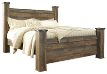 Load image into Gallery viewer, Trinell King Poster Bed
