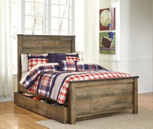 Load image into Gallery viewer, Trinell Full Panel Bed with 1 Large Storage Drawer
