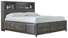 Load image into Gallery viewer, Caitbrook California King Storage Bed with 8 Drawers
