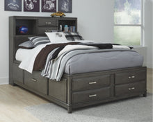 Load image into Gallery viewer, Caitbrook Full Storage Bed with 7 Drawers
