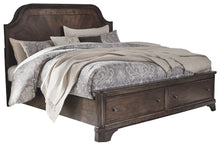 Load image into Gallery viewer, Adinton Queen Panel Bed with 2 Storage Drawers
