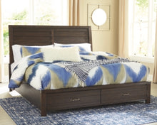 Load image into Gallery viewer, Darbry Queen Panel Bed with 2 Storage Drawers
