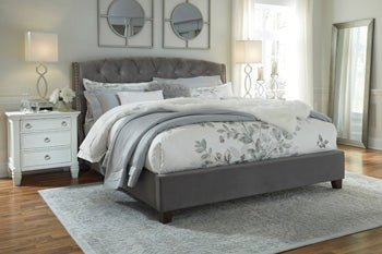 Kasidon King Upholstered Rails