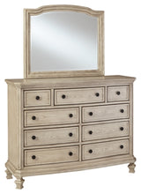 Load image into Gallery viewer, Demarlos Dresser and Mirror
