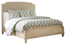 Load image into Gallery viewer, Demarlos California King Upholstered Panel Bed
