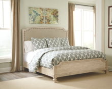 Load image into Gallery viewer, Demarlos California King Upholstered Panel Bed
