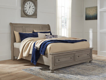Lettner California King Rails with Roll Slats