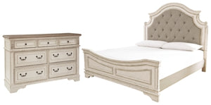 Realyn Signature Design Bed 4-Piece Bedroom Package