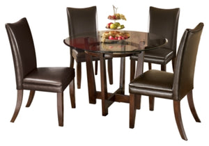 Charrell Signature Design Dining Table 5-Piece Dining Room Package